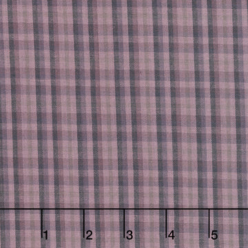 Thistle and Rye - Small Plaid Purple Yardage
