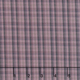 Thistle and Rye - Small Plaid Purple Yardage