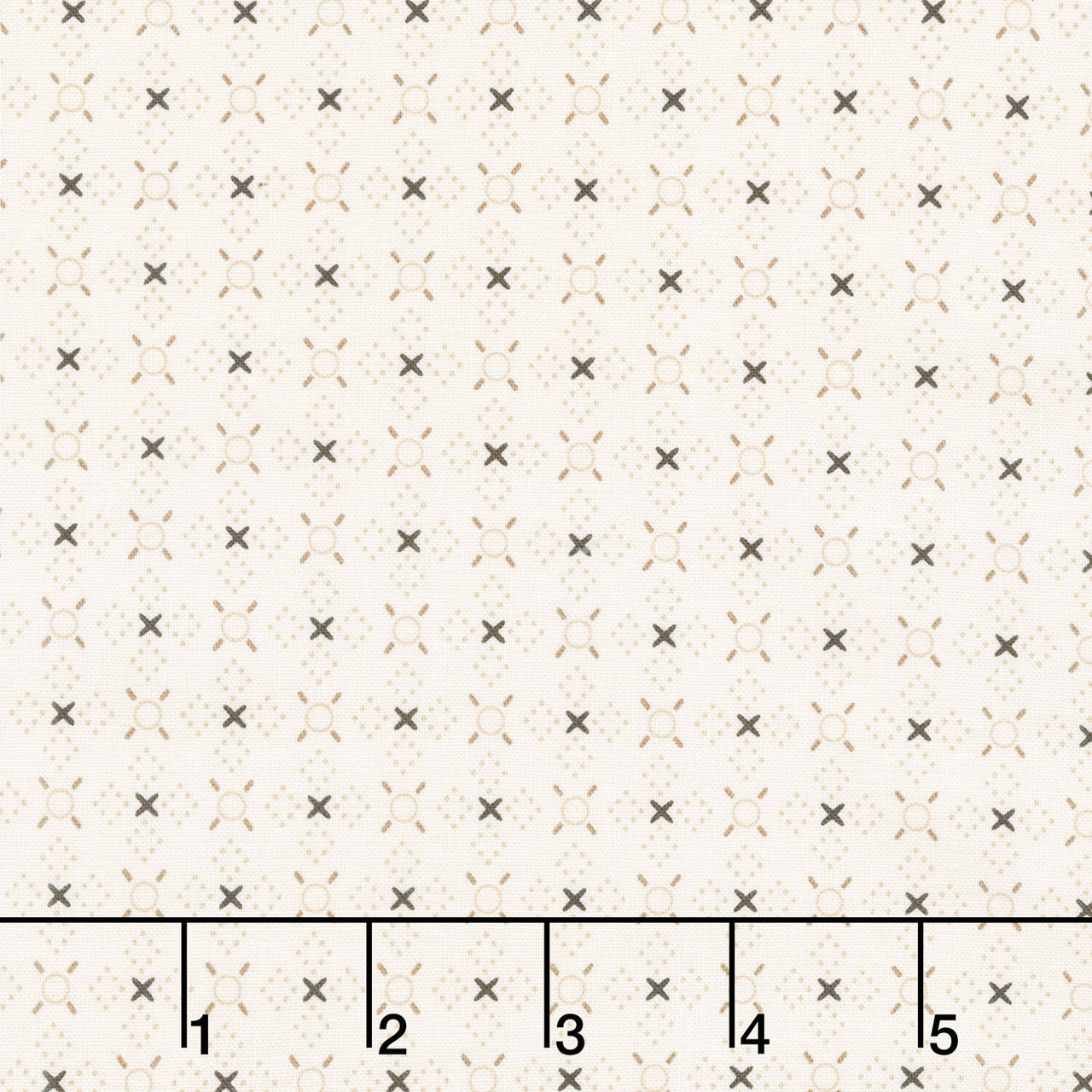 Buttercream and Brickle Bits Basics - Hugs and Kisses Cream Yardage
