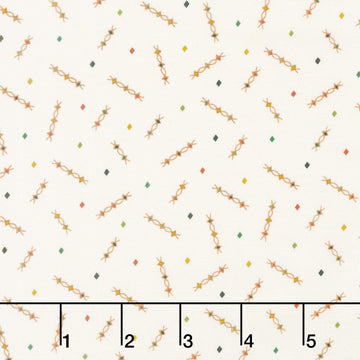 Buttercream and Brickle Bits Basics - Confetti Toss Cream Yardage