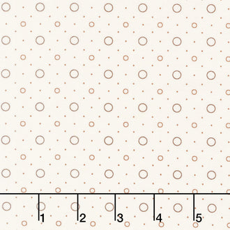 Buttercream and Brickle Bits Basics - Rings and Things Cream Yardage