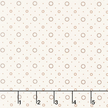 Buttercream and Brickle Bits Basics - Rings and Things Cream Yardage
