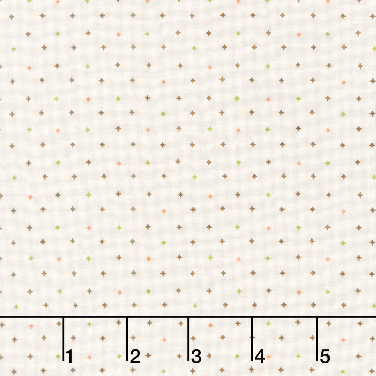 Buttercream and Brickle Bits Basics - Star Sprinkles Cream Yardage