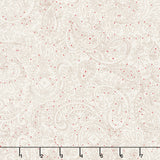 Buttercream and Brickle Bits Basics - Meandering Paisley Cream Yardage