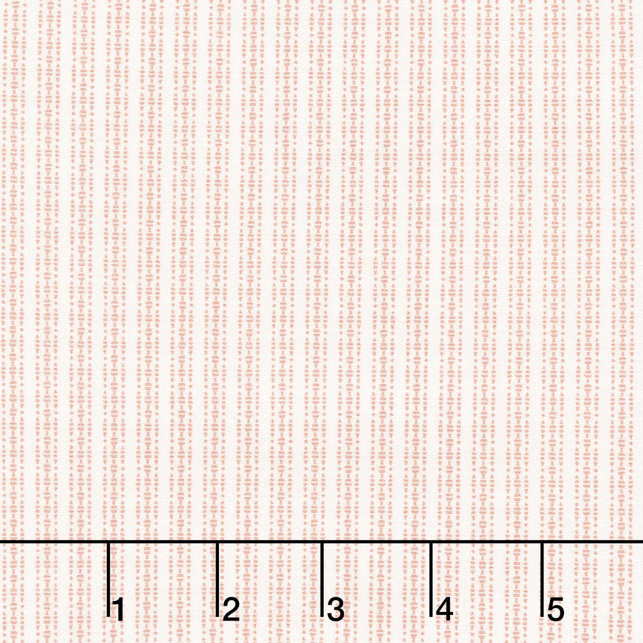 Simply Charming - Ticking Stripe Red Cream Yardage