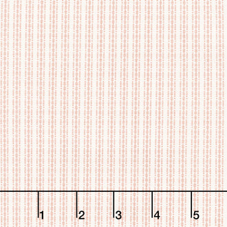 Simply Charming - Ticking Stripe Red Cream Yardage