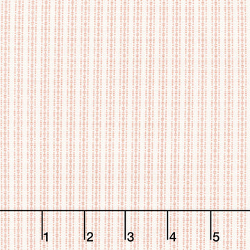 Simply Charming - Ticking Stripe Red Cream Yardage