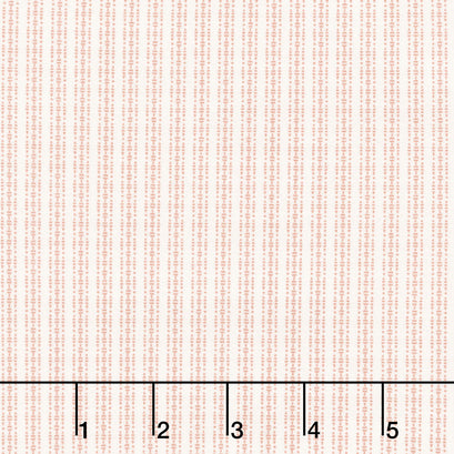 Simply Charming - Ticking Stripe Red Cream Yardage
