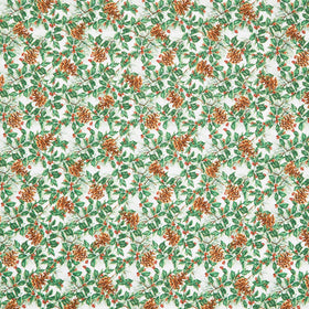 Joyful Snowmen - Pinecones Multi Yardage
