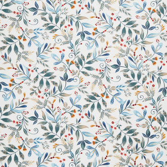 Norwegian Forest - Forest Foliage Cream Yardage