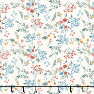 Norwegian Forest - Tender Vines Cream Yardage