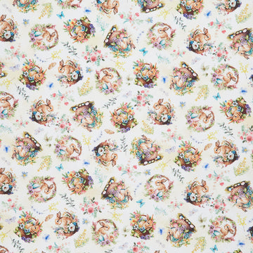 Basket Full of Blessings - Tossed Baskets Butter Yardage