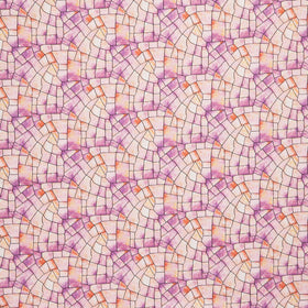 Kaleidoscope 108" - Stained Glass Fuchsia Digitally Printed 108" Wide Backing