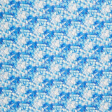 Kaleidoscope 108" - Stained Glass Sky Blue Digitally Printed 108" Wide Backing