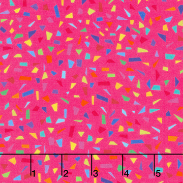 Snips Of Color - Fuchsia Yardage