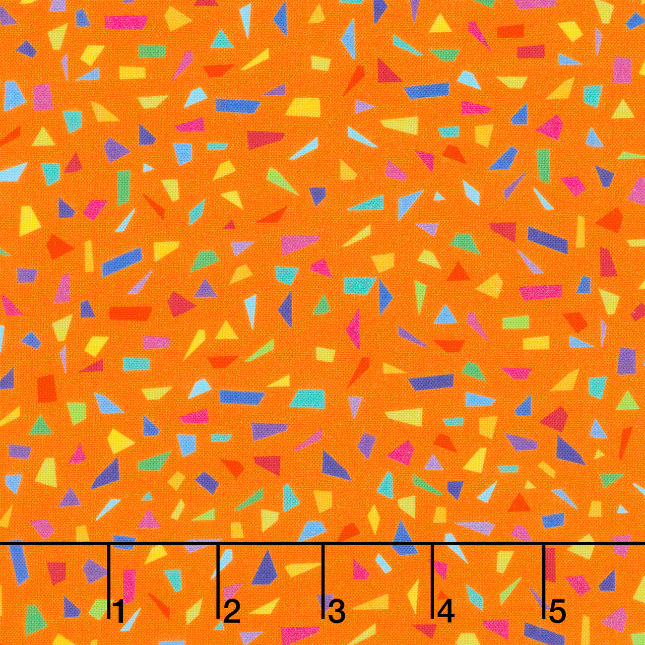 Snips Of Color - Tangerine Yardage