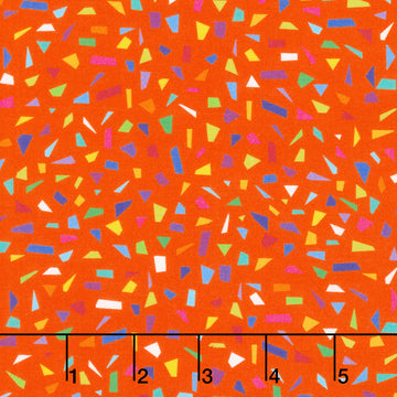 Snips Of Color - Orange Yardage