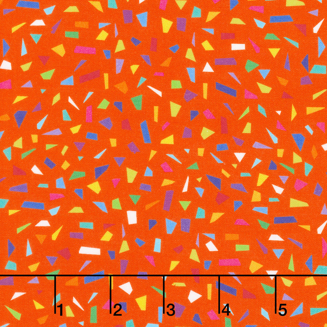 Snips Of Color - Orange Yardage
