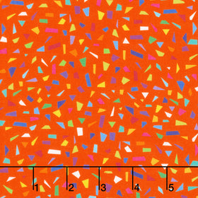 Snips Of Color - Orange Yardage