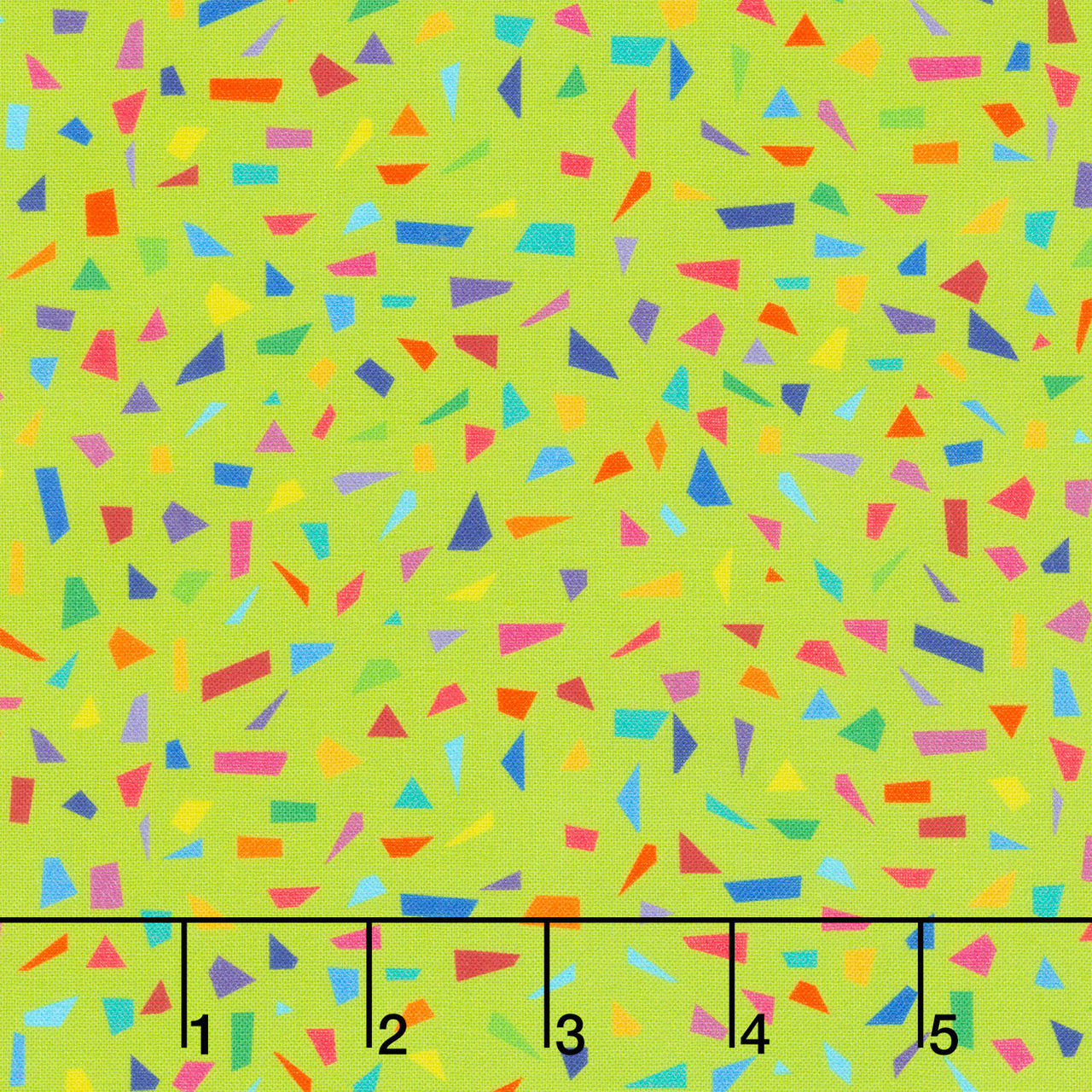 Snips Of Color - Lime Yardage