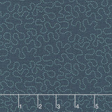 Love Struck - Dotted Stipple Navy Yardage