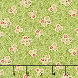 Love Struck - Flower Cart Green Yardage