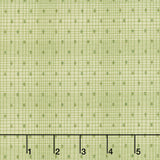 Love Bugs - Textured Dots Green Yardage