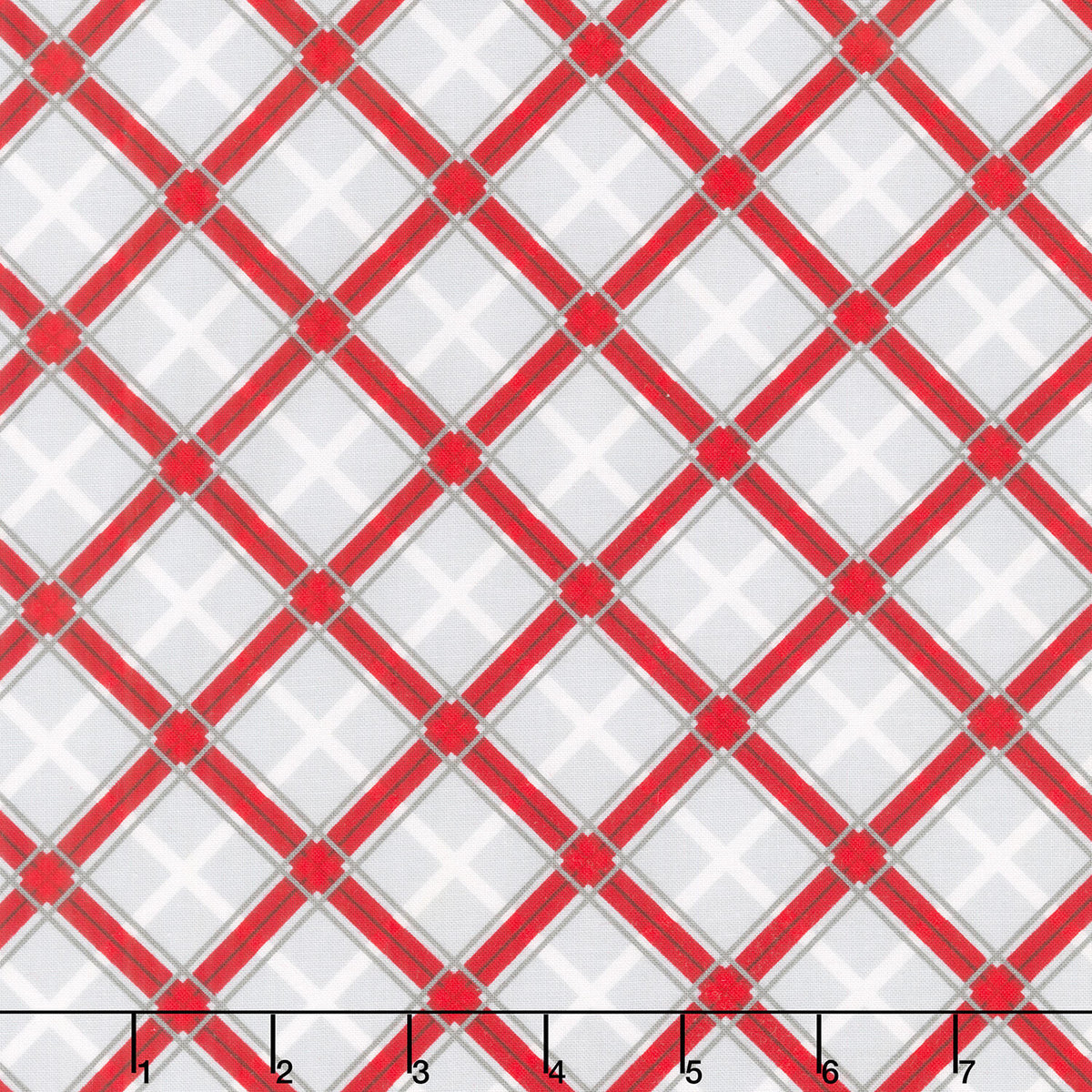 Tailgate Traditions - Bias Plaid Gray Yardage