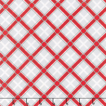 Tailgate Traditions - Bias Plaid Gray Yardage