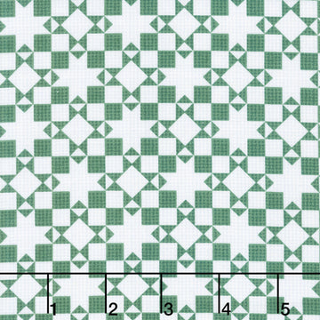 Tailgate Traditions - Patchwork Green Yardage