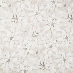 Poinsettia Splendor - Poinsettia Winter White 108" Wide Backing