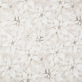 Poinsettia Splendor - Poinsettia Winter White 108" Wide Backing