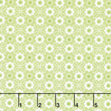 Jubilee - Monotone Flower Green Yardage