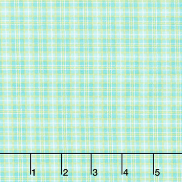 Jubilee - Plaid Blue Yardage