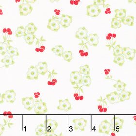 Jubilee - Small Cherry Blossom Multi Yardage