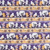 Moonlight Mischief - Novelty Stripe Glow in the Dark Multi Yardage
