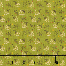 Flower Pot Prints - Clover Patch Green Yardage