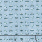 Friendship Garden - Mini Butterfly Blue Yardage