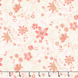 Hearth and Home - Folk Flower Vine Cream Yardage