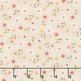 Hearth and Home - Star Lily Scatter Cream Yardage