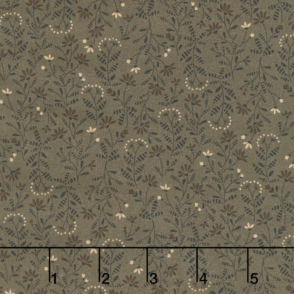 Hearth and Home - Calico Brown Yardage