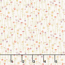 Bountiful Blessings - Stick Flowers Cream Yardage