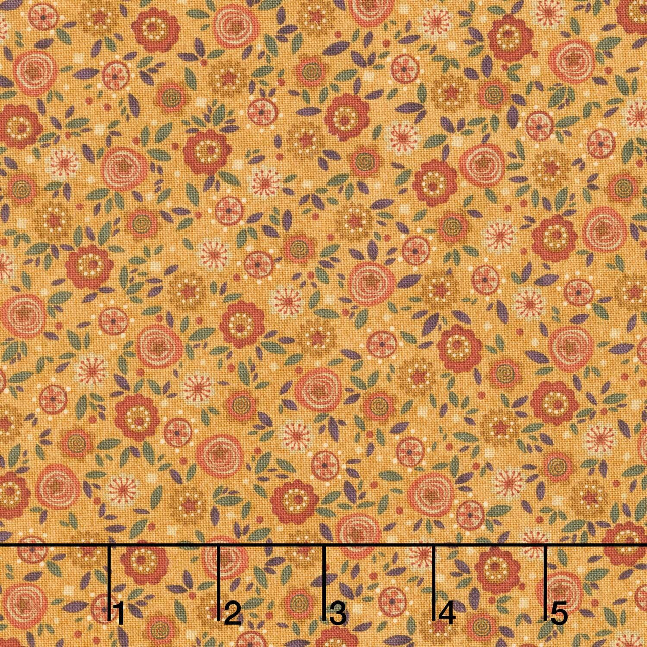 Bountiful Blessings - Calico Gold Yardage