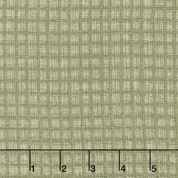 Bountiful Blessings - Plaid Green Yardage