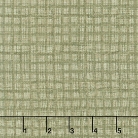 Bountiful Blessings - Plaid Green Yardage