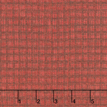 Bountiful Blessings - Plaid Dark Red Yardage