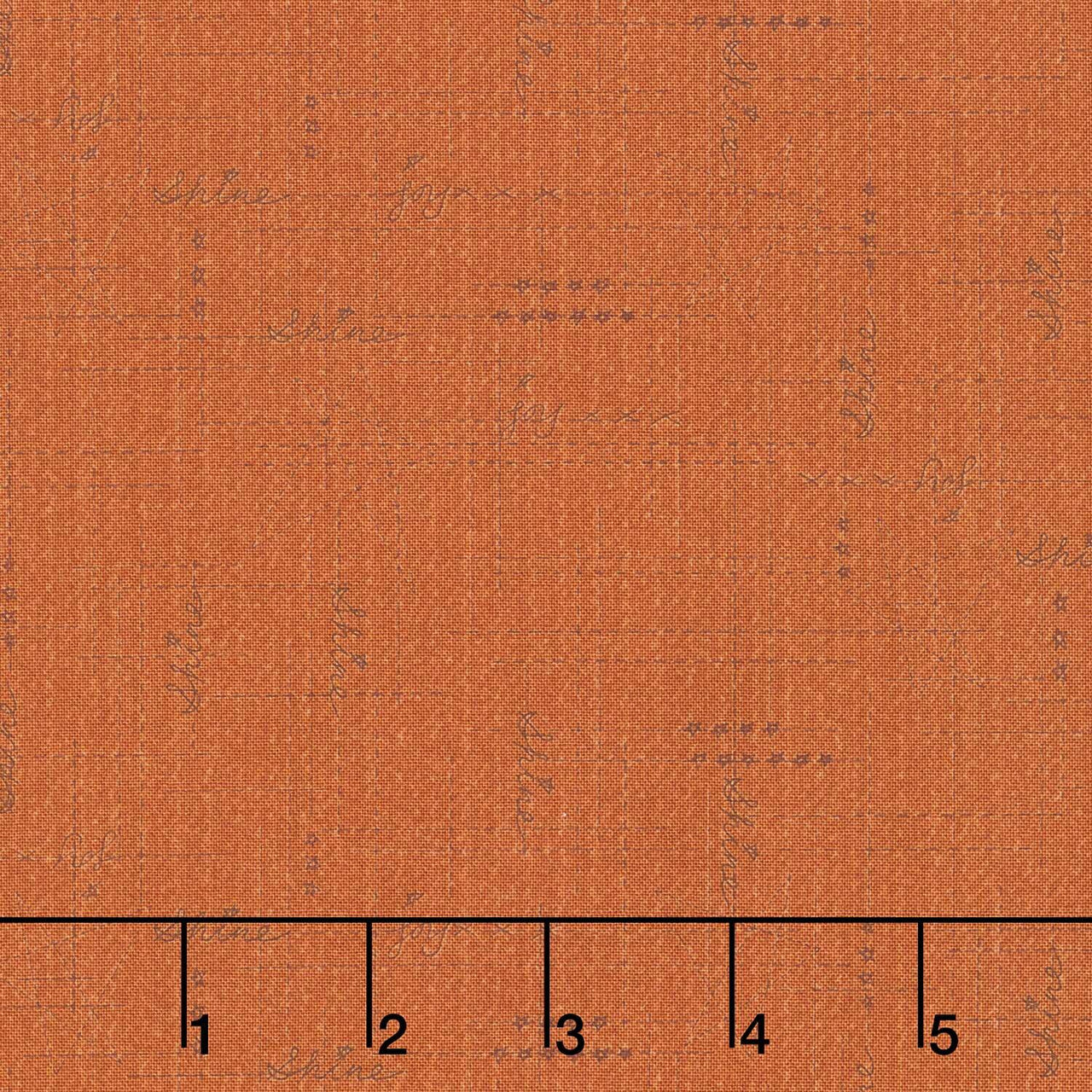 Bountiful Blessings - Words Cross Roads Pumpkin Yardage