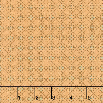 Harvest Thyme - Waffle Weave Pumpkin Yardage