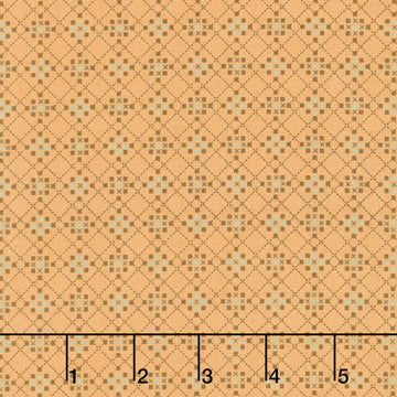 Harvest Thyme - Waffle Weave Pumpkin Yardage