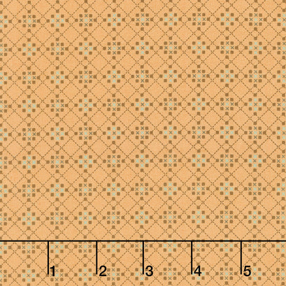 Harvest Thyme - Waffle Weave Pumpkin Yardage